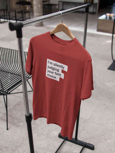 Font Choice Women Half Sleeves T-shirt- KidsFashionVilla