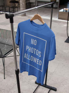 No Photos Allowed Shushant Singh Rajput Celebrity T-shirt- KidsFashionVilla
