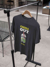 Load image into Gallery viewer, Chill Out Dude Mens Half Sleeves T-shirt- KidsFashionVilla
