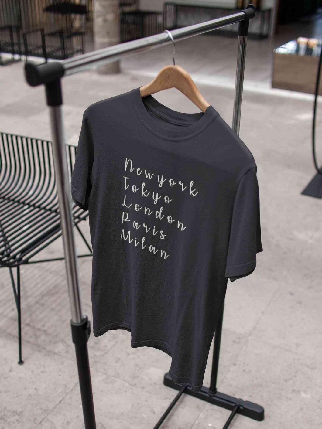 Newyork Tokyo London Paris Milan Women Half Sleeves T-shirt- KidsFashionVilla