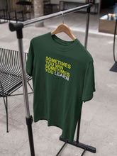 Load image into Gallery viewer, Sometimes You Win Mens Half Sleeves T-shirt- KidsFashionVilla
