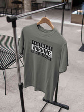 Load image into Gallery viewer, Parental Warning Quotes Mens Half Sleeves T-shirt- KidsFashionVilla
