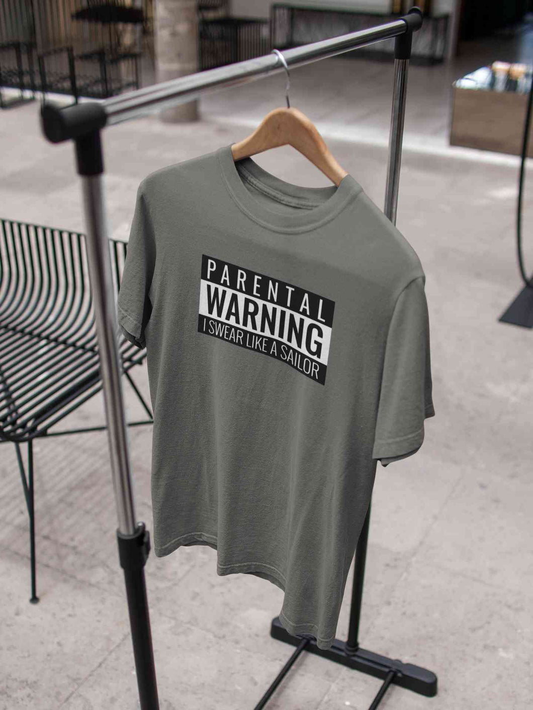 Parental Warning Quotes Mens Half Sleeves T-shirt- KidsFashionVilla
