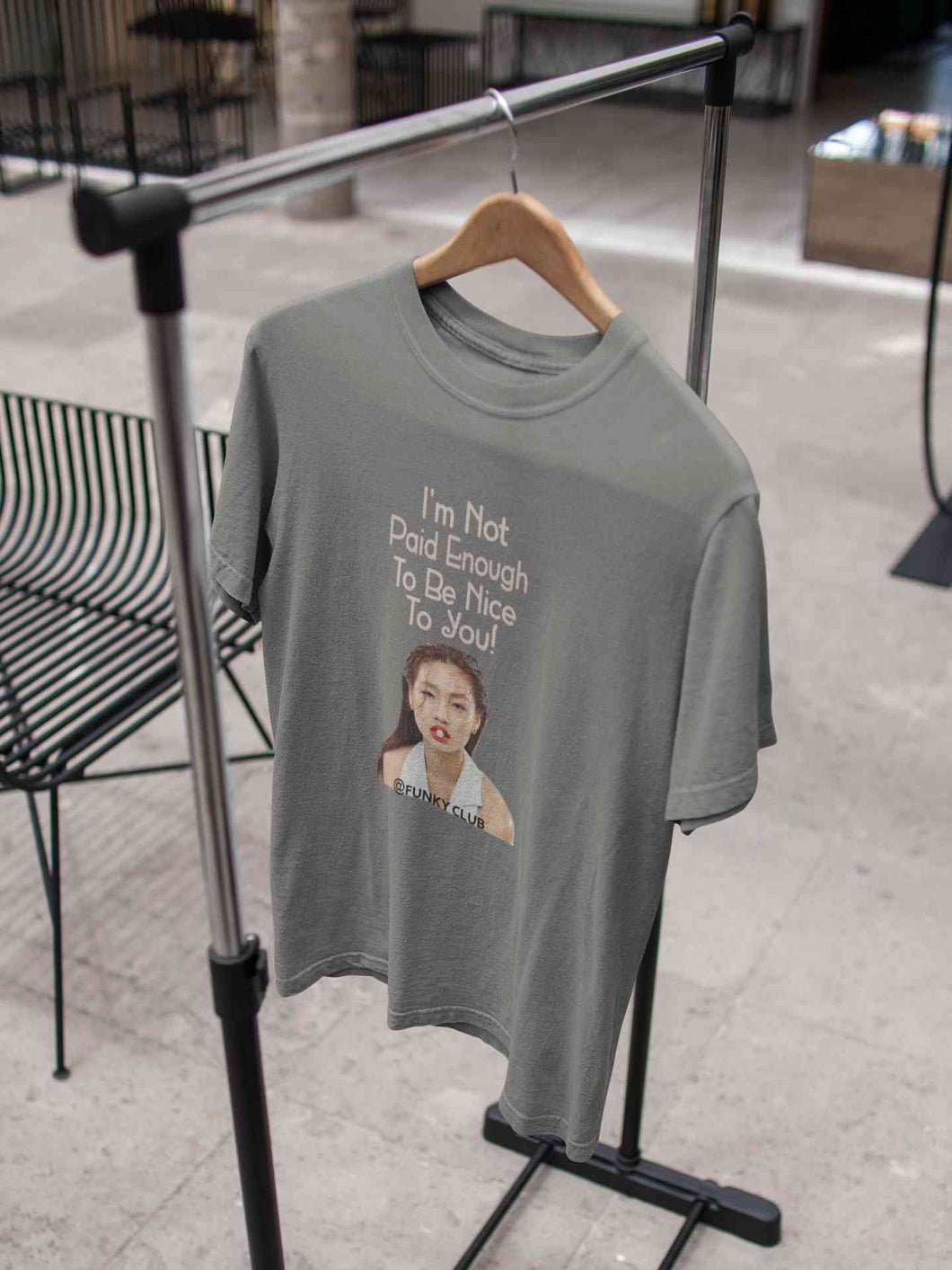I Am Not Paid Enough To Be Nice To You Women Half Sleeves T-shirt- KidsFashionVilla