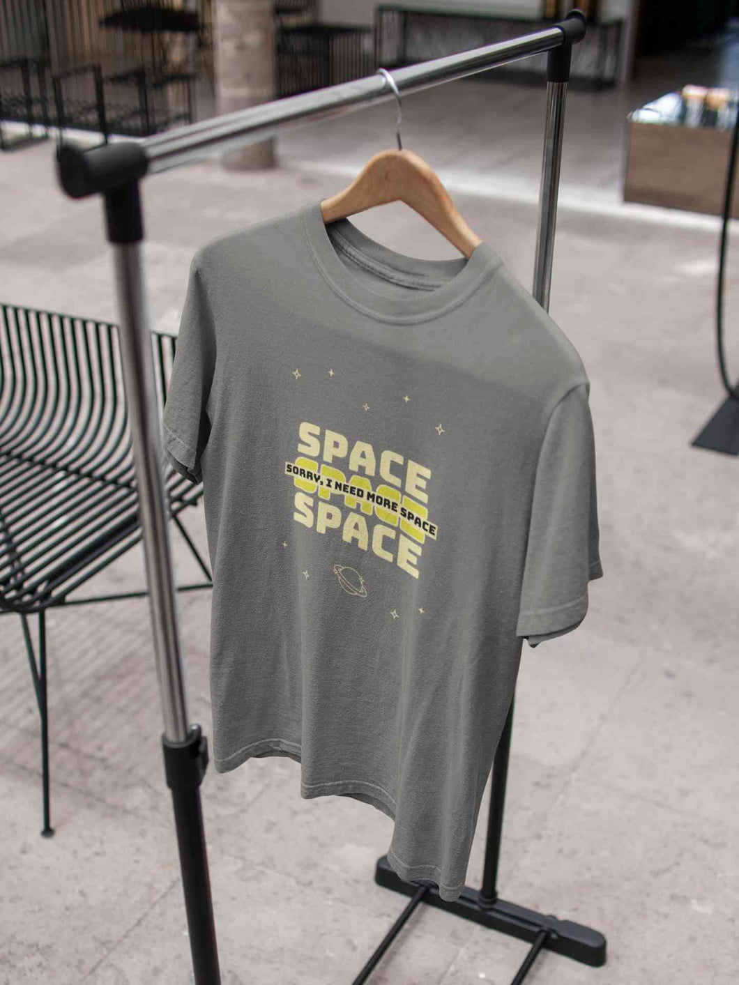 I Need More Space Mens Half Sleeves T-shirt- KidsFashionVilla