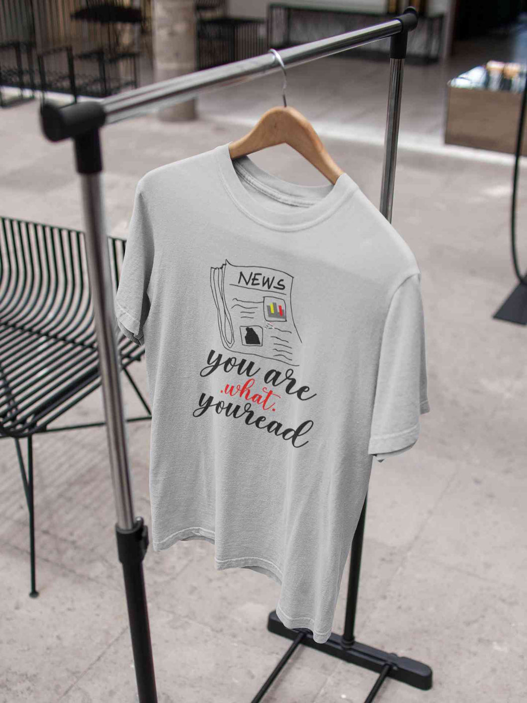 News Quote Mens Half Sleeves T-shirt- KidsFashionVilla