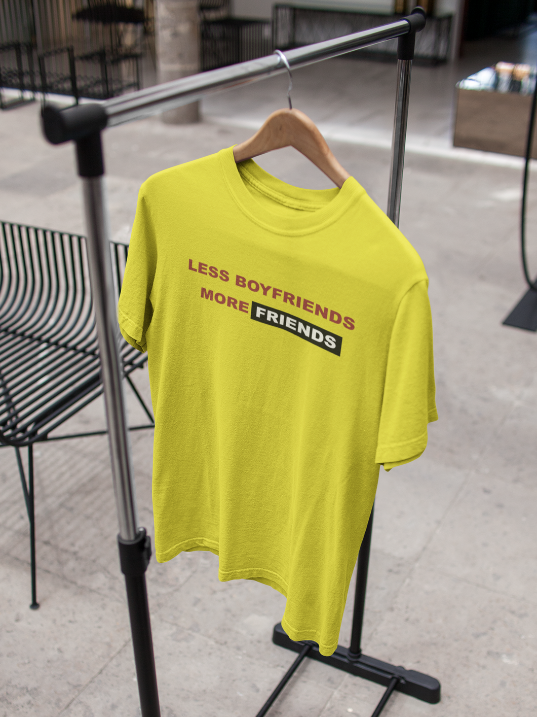 Less Boyfriends More Friends Kangana Ranaut Celebrity T-shirt- KidsFashionVilla
