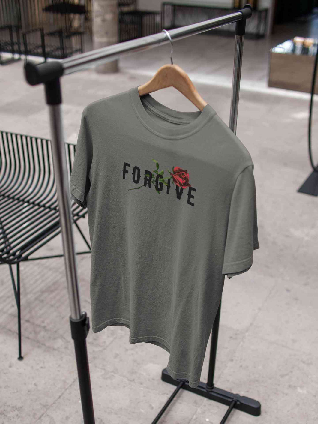 Forgive Women Half Sleeves T-shirt- KidsFashionVilla