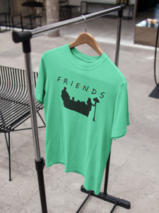 Friends Web Series Women Half Sleeves T-shirt- KidsFashionVilla