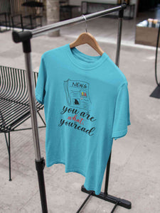 News Quote Mens Half Sleeves T-shirt- KidsFashionVilla