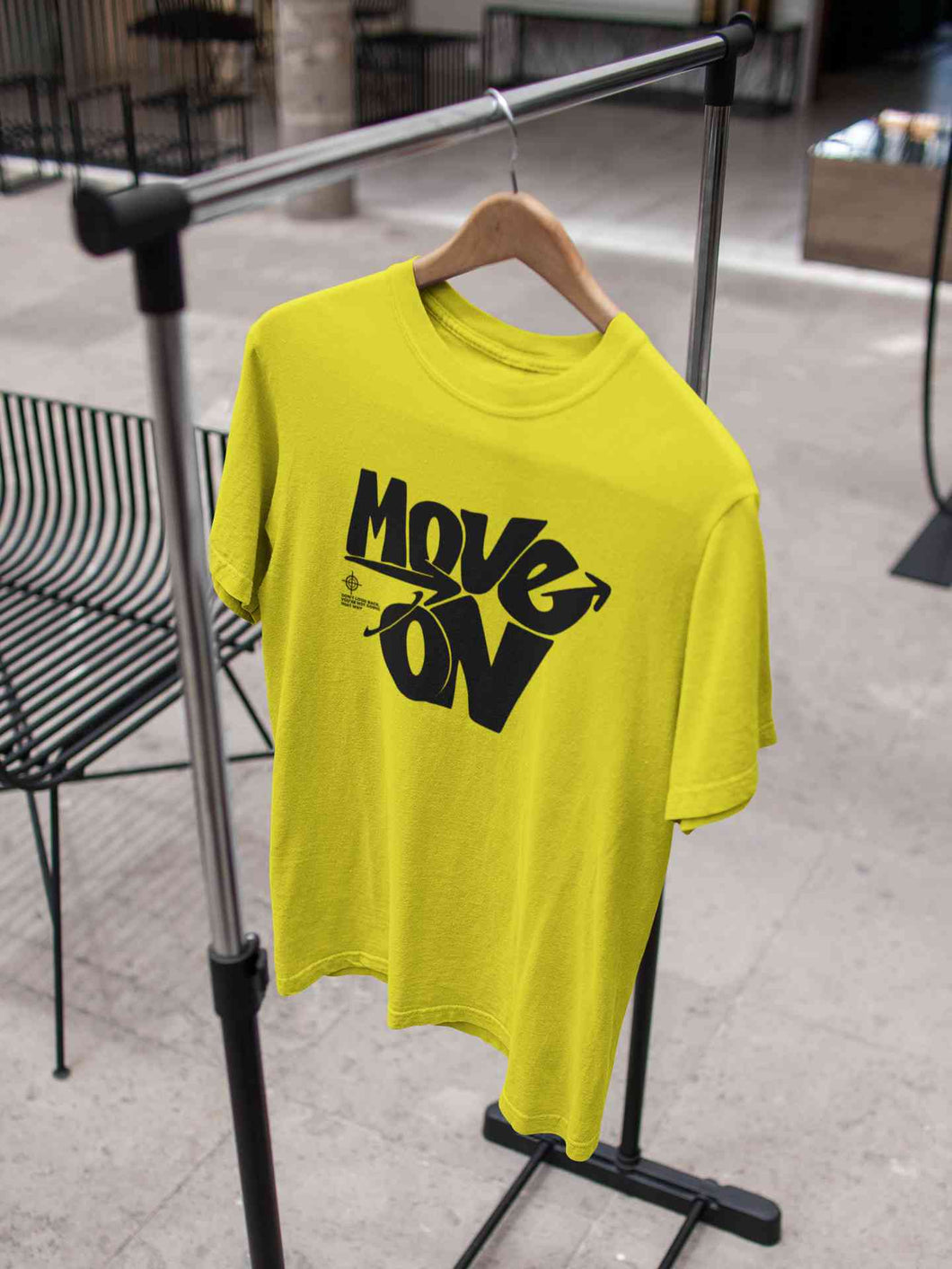 Move On Mens Half Sleeves T-shirt- KidsFashionVilla