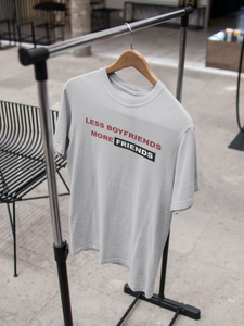 Less Boyfriends More Friends Kangana Ranaut Celebrity T-shirt- KidsFashionVilla