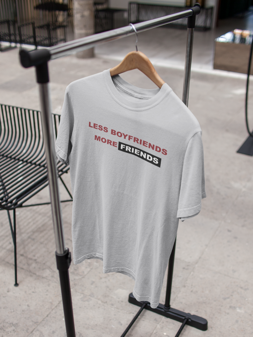 Less Boyfriends More Friends Kangana Ranaut Celebrity T-shirt- KidsFashionVilla