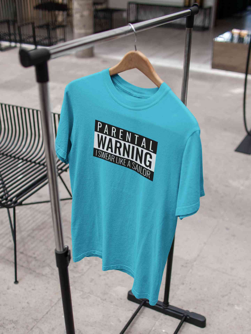 Parental Warning Quotes Mens Half Sleeves T-shirt- KidsFashionVilla