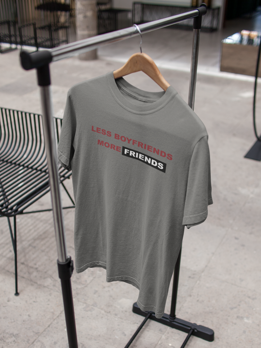 Less Boyfriends More Friends Kangana Ranaut Celebrity T-shirt- KidsFashionVilla