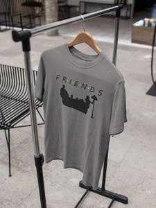 Friends Web Series Women Half Sleeves T-shirt- KidsFashionVilla