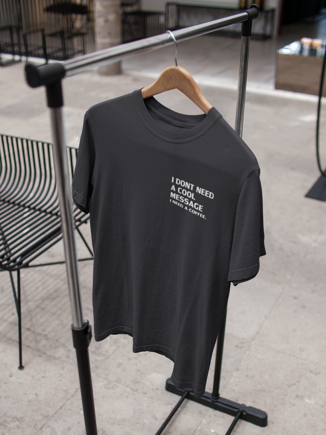 I Dont Need A Cool Message I Need A Coffee Aima Baig Celebrity T-shirt- KidsFashionVilla