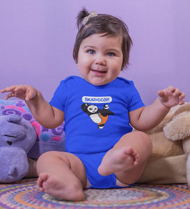 Skadoosh Panda Rompers for Baby Girl- FunkyTradition FunkyTradition