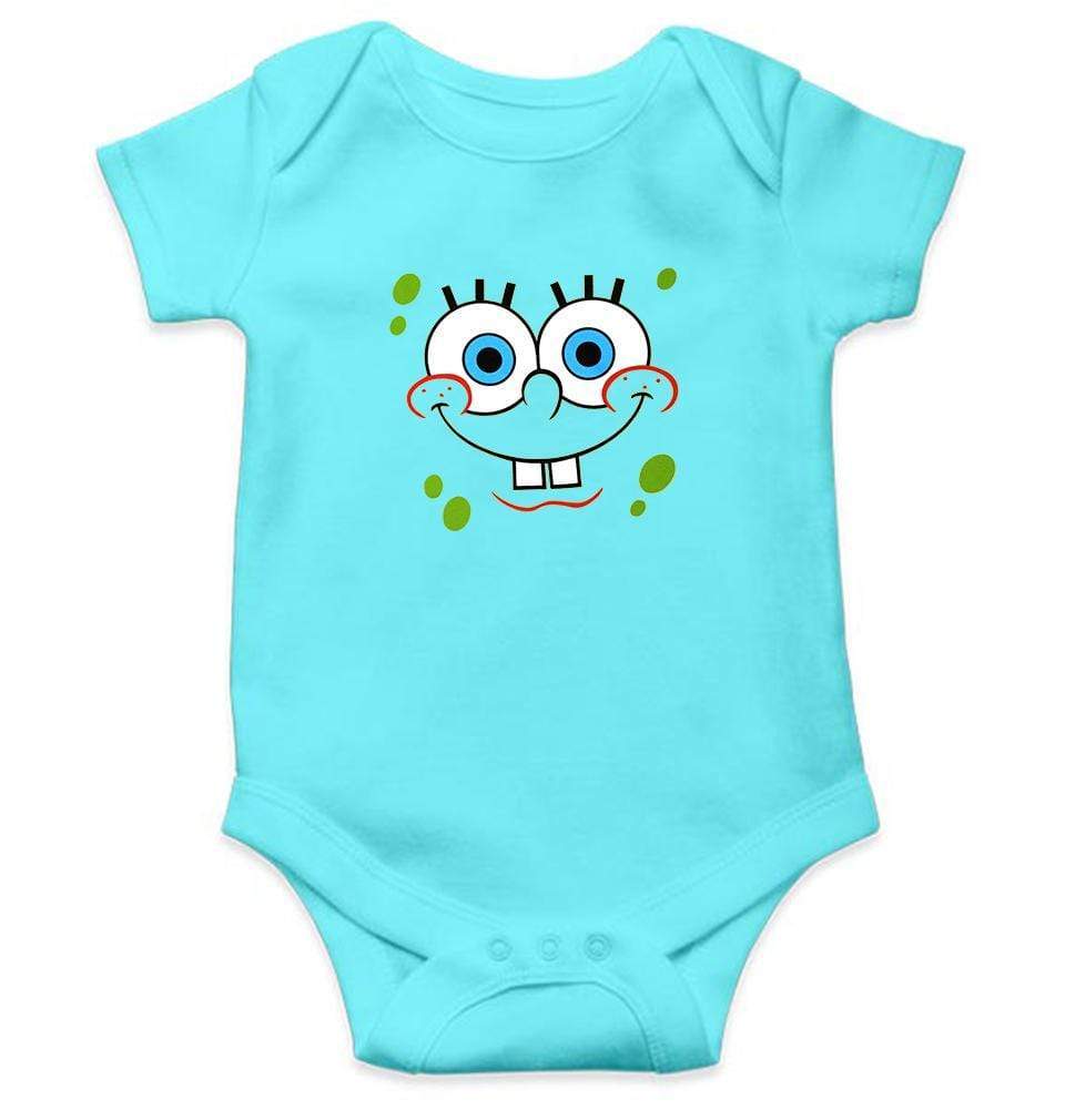 Spongebob Rompers for Baby Girl- FunkyTradition FunkyTradition