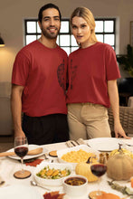 Load image into Gallery viewer, Lion and Lioness Couples Lovey Dovey Half Sleeves T-Shirts -KidsFashionVilla
