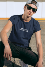Load image into Gallery viewer, Not Anti Social Selectively Social Minimal Mens Half Sleeves T-shirt- KidsFashionVilla

