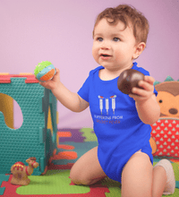 Load image into Gallery viewer, Suffering From Cricket Fever Rompers for Baby Boy - FunkyTradition FunkyTradition
