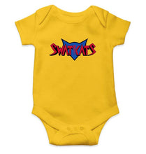 Load image into Gallery viewer, Swat Kats Logo Rompers for Baby Girl- FunkyTradition FunkyTradition

