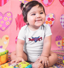 Load image into Gallery viewer, Swat Kats Logo Rompers for Baby Girl- FunkyTradition FunkyTradition
