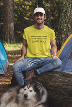 Load image into Gallery viewer, Architecture Is The Art Architect Profession Mens Half Sleeves T-shirt- KidsFashionVilla
