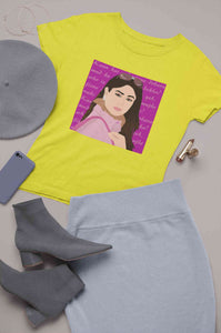 Kabhi Khushi Kabhi Gham Dialogue Women Half Sleeves T-shirt- KidsFashionVilla