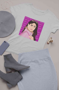 Kabhi Khushi Kabhi Gham Dialogue Women Half Sleeves T-shirt- KidsFashionVilla