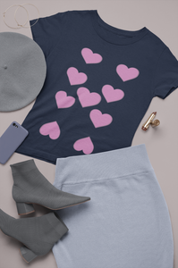 Heart Annaya Pandey Celebrity T-shirt- KidsFashionVilla
