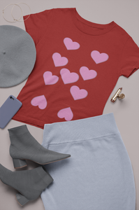 Heart Annaya Pandey Celebrity T-shirt- KidsFashionVilla