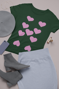 Heart Annaya Pandey Celebrity T-shirt- KidsFashionVilla