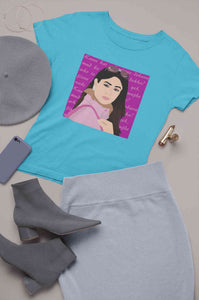 Kabhi Khushi Kabhi Gham Dialogue Women Half Sleeves T-shirt- KidsFashionVilla