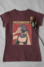 Load image into Gallery viewer, Bad Girl Women Half Sleeves T-shirt- KidsFashionVilla

