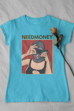 Load image into Gallery viewer, Bad Girl Women Half Sleeves T-shirt- KidsFashionVilla
