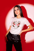 Load image into Gallery viewer, Music Makes Me Happy Women Half Sleeves T-shirt- KidsFashionVilla
