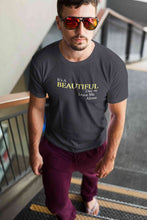 Load image into Gallery viewer, It Is A Beautiful Day To Leave Me Alone Mens Half Sleeves T-shirt- KidsFashionVilla
