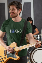 Load image into Gallery viewer, Be Kind Mens Half Sleeves T-shirt- KidsFashionVilla
