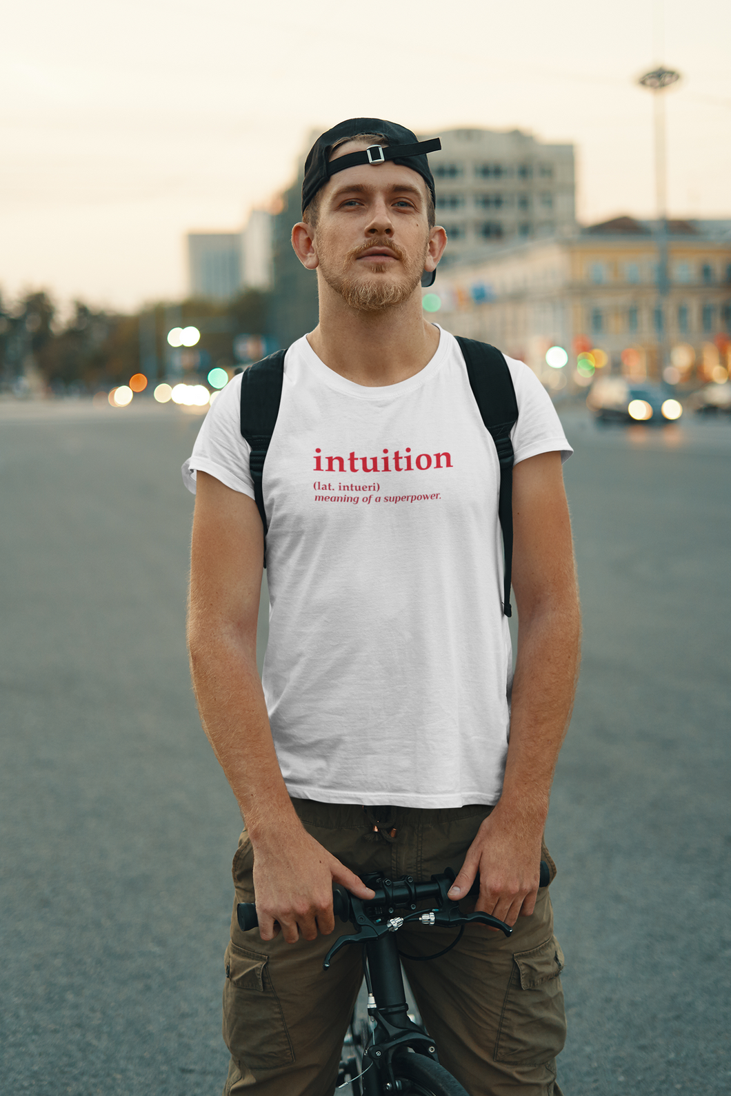 Intuition Quotes Mens Half Sleeves T-shirt- KidsFashionVilla