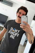 Load image into Gallery viewer, Dont Angry Me Funny Cartoon Mens Half Sleeves T-shirt- KidsFashionVilla

