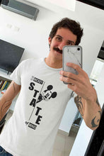 Load image into Gallery viewer, State Of Mind Mens Half Sleeves T-shirt- KidsFashionVilla
