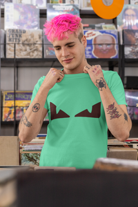 Scary Eye Mens Half Sleeves T-shirt- KidsFashionVilla