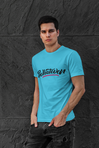 Whatever Mens Half Sleeves T-shirt- KidsFashionVilla