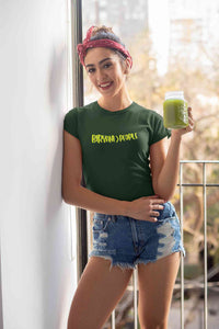 Biryani Food Love Women Half Sleeves T-shirt- KidsFashionVilla