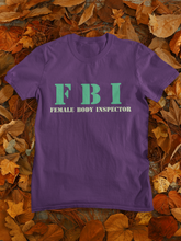Load image into Gallery viewer, Fbi Typography Mens Half Sleeves T-shirt- KidsFashionVilla
