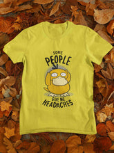 Load image into Gallery viewer, Some Peoples Give Me Headache Funny Graphic Mens Half Sleeves T-shirt- KidsFashionVilla
