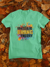 Load image into Gallery viewer, The Big Bhang Theory Holi Women Half Sleeves T-shirt- KidsFashionVilla

