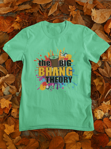 The Big Bhang Theory Holi Mens Half Sleeves T-shirt- KidsFashionVilla